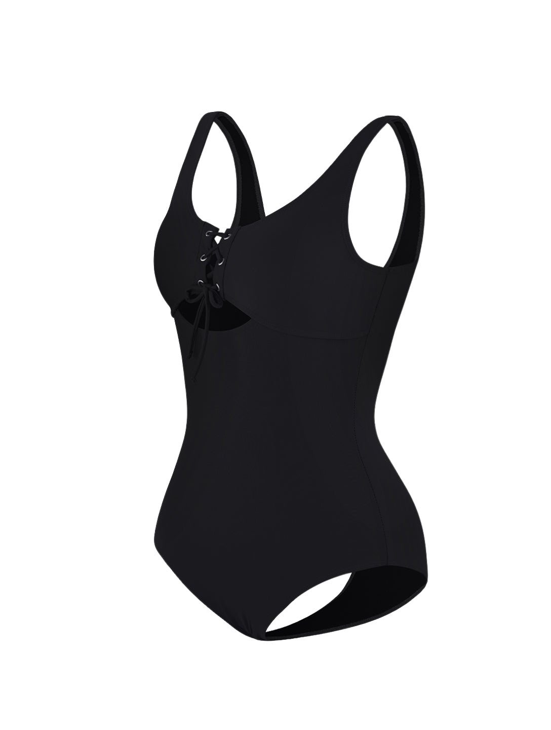 Cut-Out Corset Swimsuit