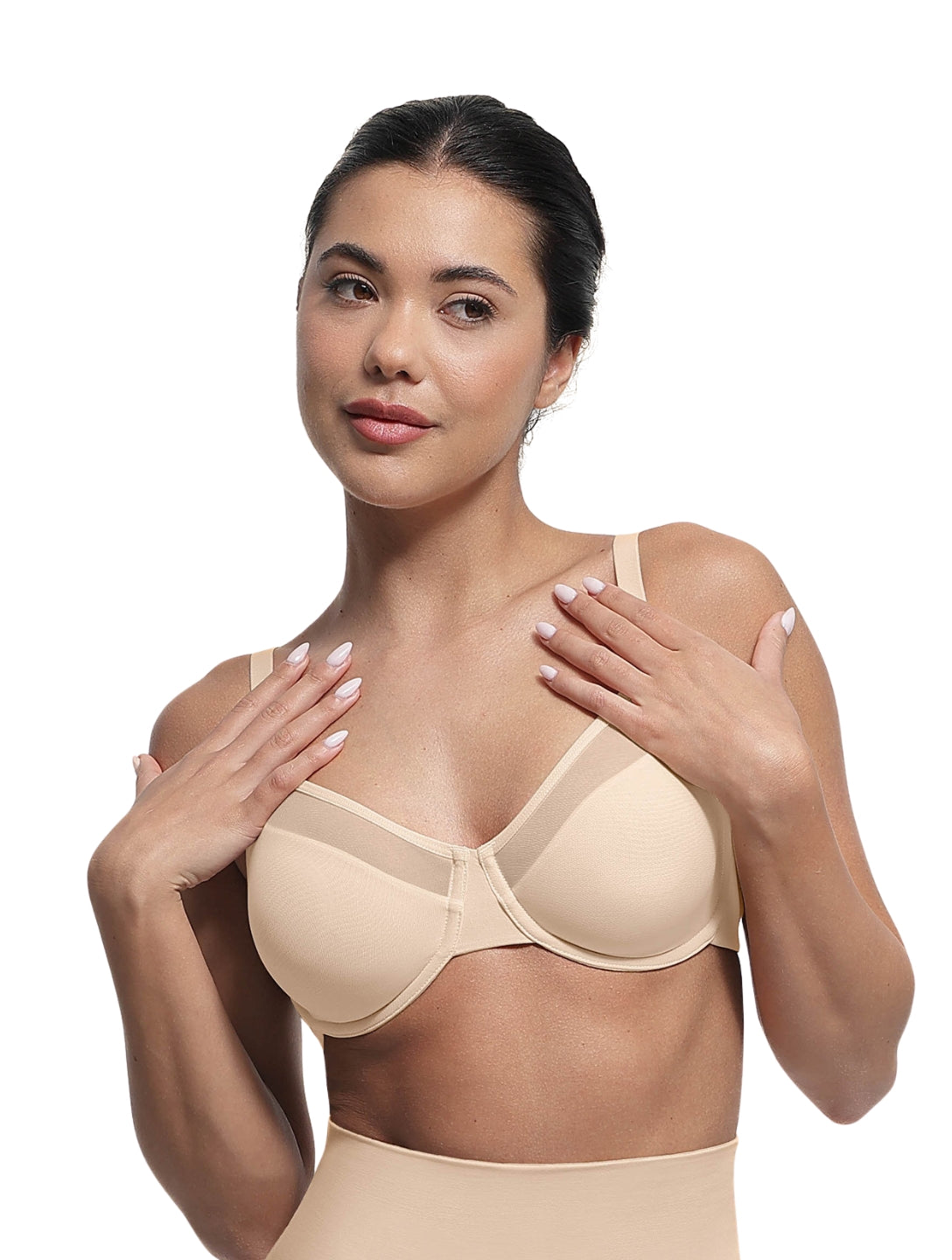 Mesh Contour Bra