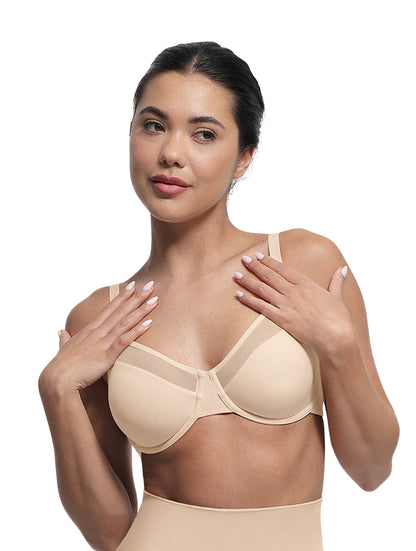 Mesh Contour Bra