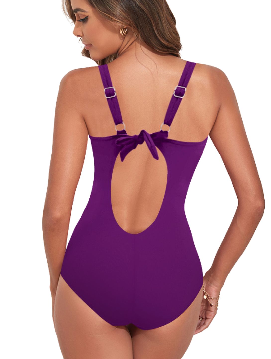 Sculpt Wrap Low Back One Piece