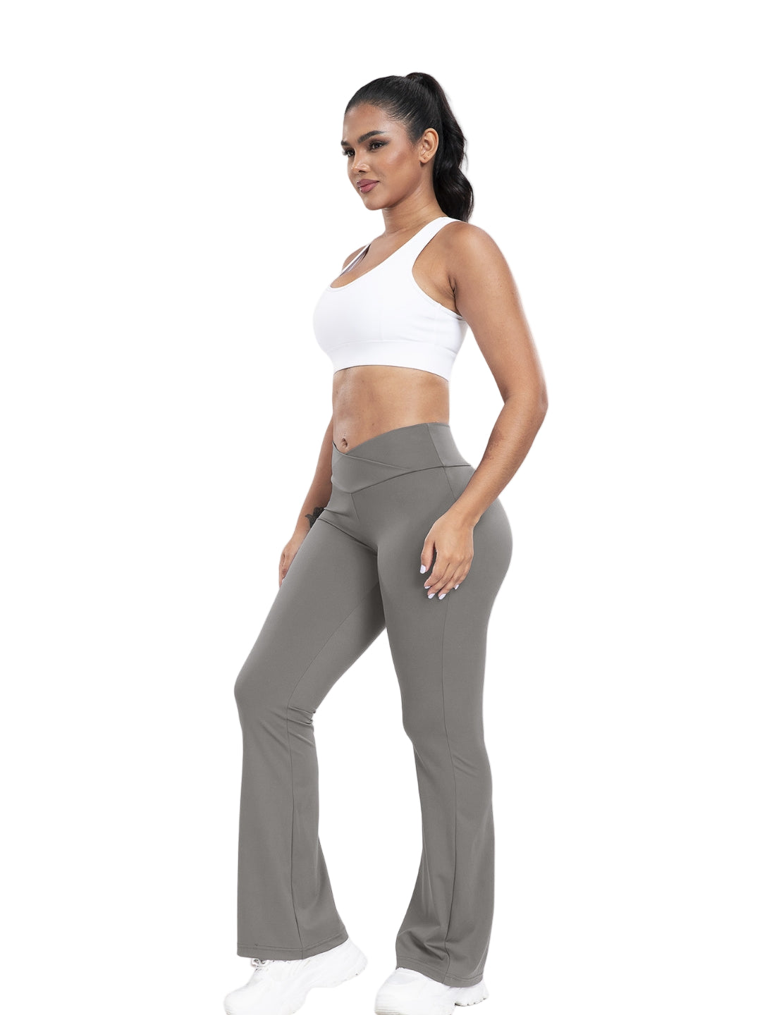 Snatched V-Line Flare Pants