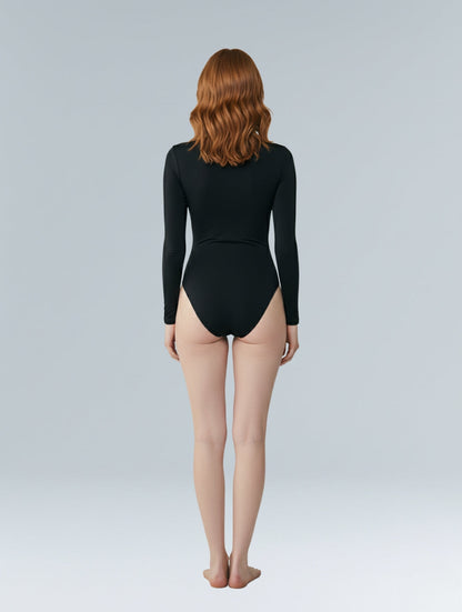 Long Sleeve Turtle Neck Bodysuit