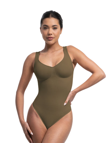 Seamless Sculpt Thong Bodysuit