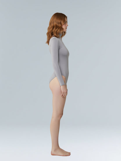 Long Sleeve Turtle Neck Bodysuit