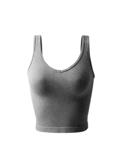 Ribbed Sculpt Crop