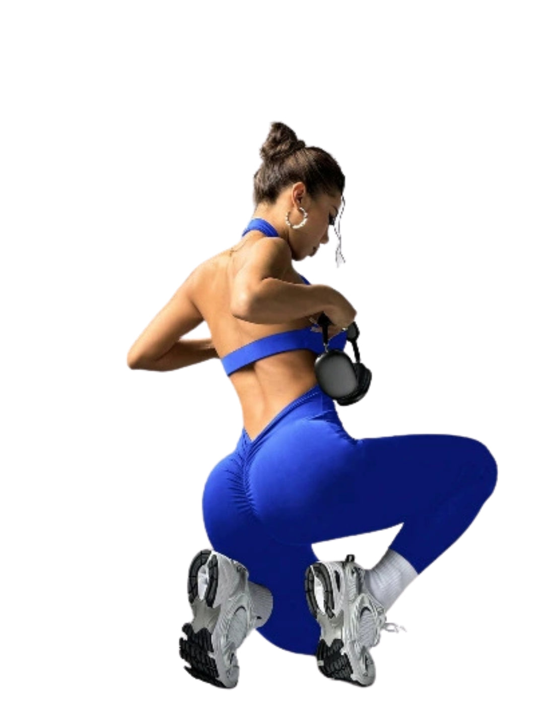 High Neck Sport Jumpsuit