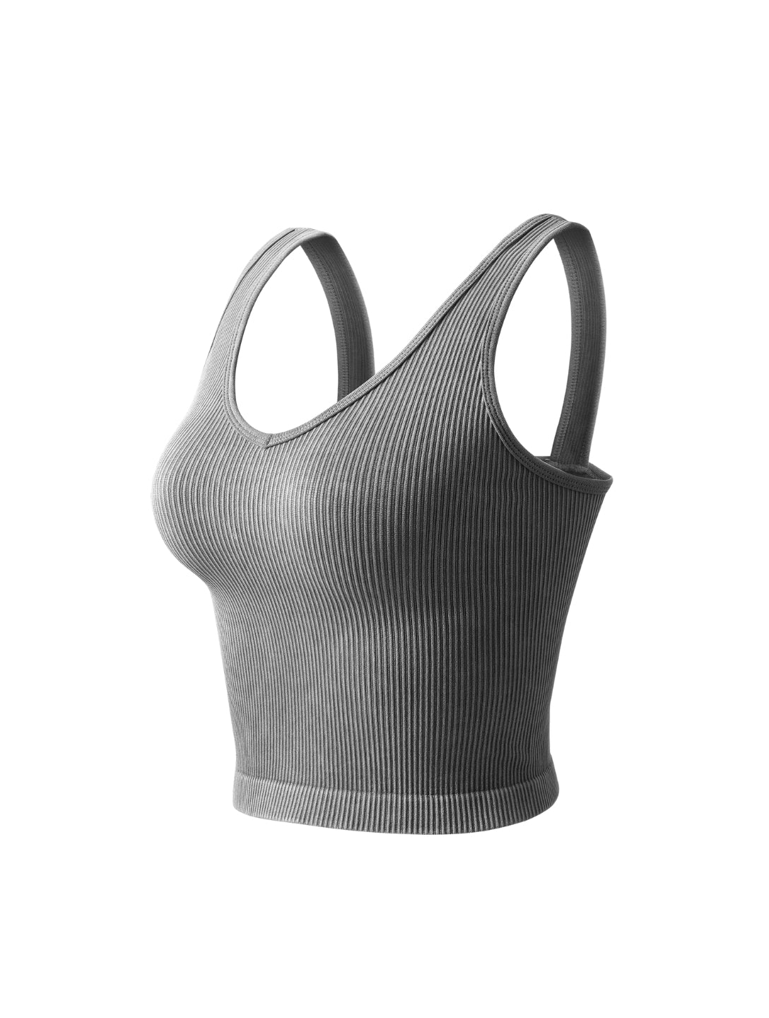 Ribbed Sculpt Crop