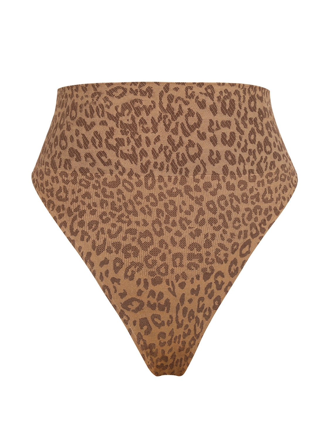 Leopard Tummy Control High Waisted Brief