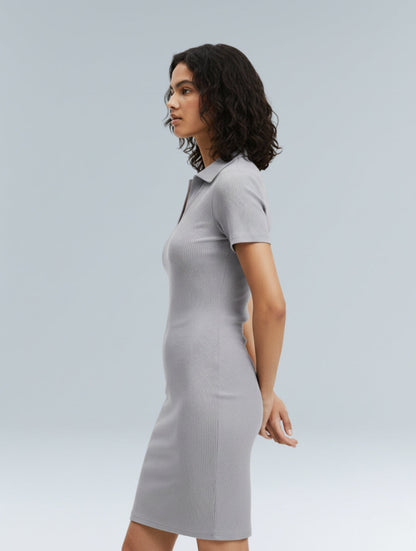 Ribbed Bodycon Mini Dress