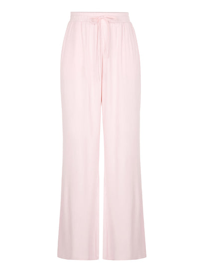 Wide Leg Ribbed Lounge Pants
