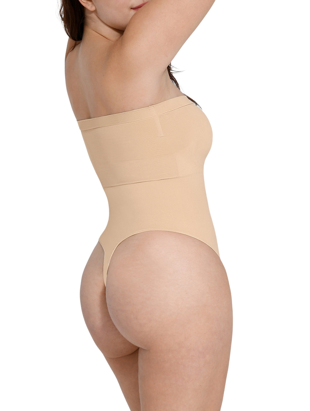 Strapless Thong Bodysuit